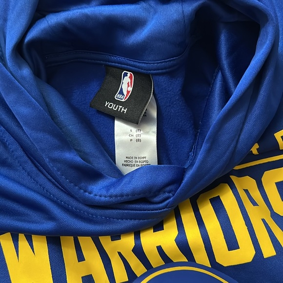 Boys Golden State Warriors hoodie and Curry T-shirt size 8 - Picture 4 of 6